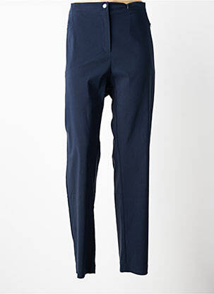 Pantalon slim stretch taille normale bleu TELMAIL femme