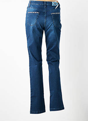 Jeans coupe slim tissage brut taille normale bleu WALTRON femme