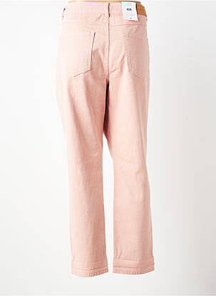 Jeans coupe slim tissage brut taille normale rose C'EST BEAU LA VIE femme