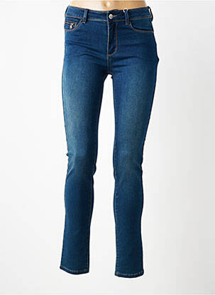 Jeans skinny taille normale taille normale bleu C'EST BEAU LA VIE femme