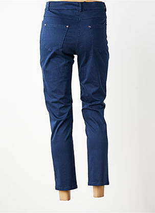 Pantalon 7/8 stretch taille normale bleu MERI & ESCA femme