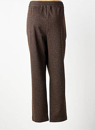 Pantalon slim taille élastique taille normale marron DIANE LAURY femme
