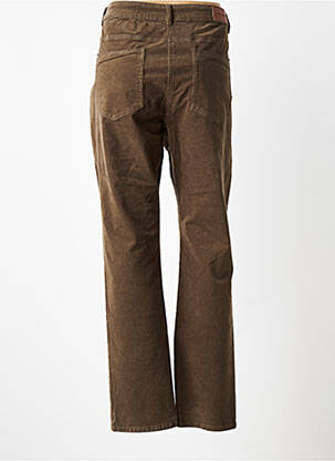 Pantalon slim taille normale taille normale vert DIANE LAURY femme