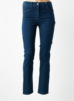 Jeans skinny tissage brut taille normale bleu DIANE LAURY femme