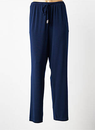 Pantalon slim taille élastique taille normale bleu GRIFFON femme