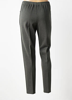 Pantalon slim taille élastique taille normale vert GRIFFON femme