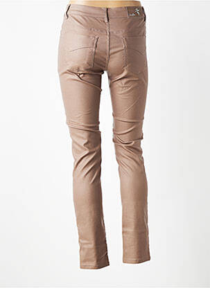 Pantalon slim stretch taille normale gris GRIFFON femme
