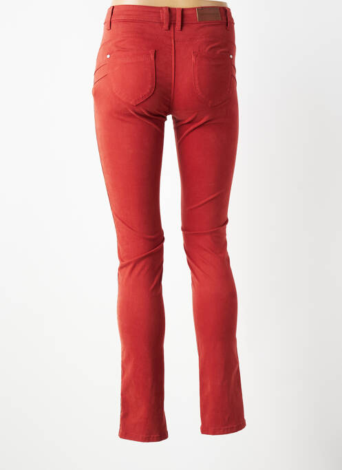 Jeans skinny taille normale taille normale marron C'EST BEAU LA VIE femme