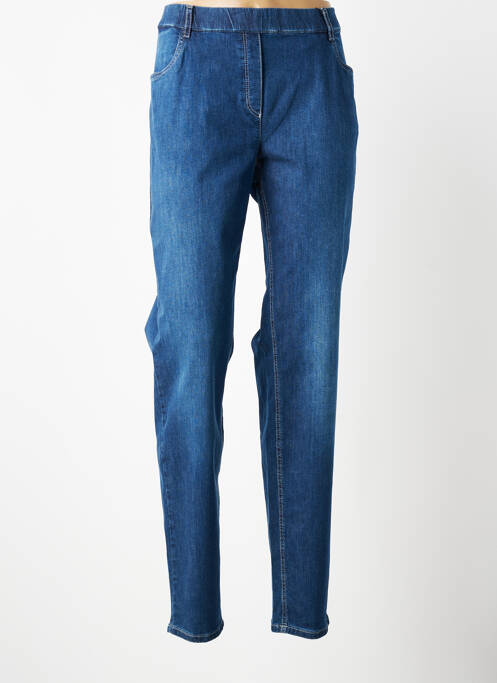 Jeans coupe slim tissage brut bleu STARK femme