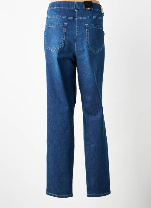 Jeans coupe slim tissage brut bleu STARK femme