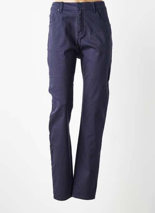 Jeans coupe slim stretch taille normale bleu GRIFFON femme