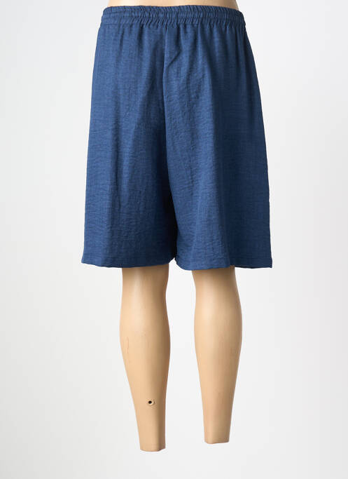 Short taille normale taille normale bleu LOURDES CASTILLO femme