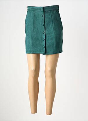 Jupe courte poches vert MAJOLICA femme