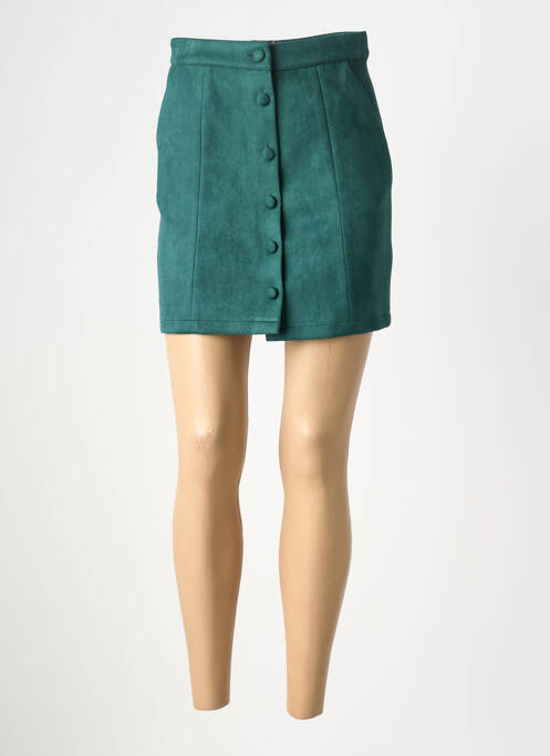 Jupe courte poches vert MAJOLICA femme