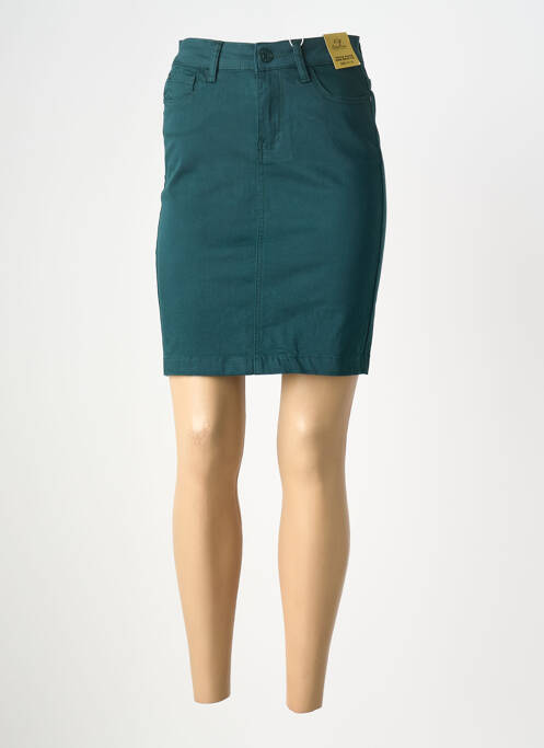 Jupe courte poches vert KY CREATION femme