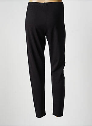 Legging tissage jersey noir GEVANA femme