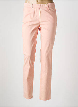 Pantalon slim taille élastique taille normale orange STARK femme
