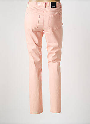 Pantalon slim taille élastique taille normale orange STARK femme