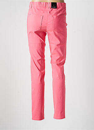 Pantalon slim taille élastique taille normale rose STARK femme