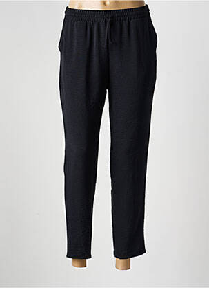 Pantalon 7/8 taille élastique taille normale noir LOURDES CASTILLO femme