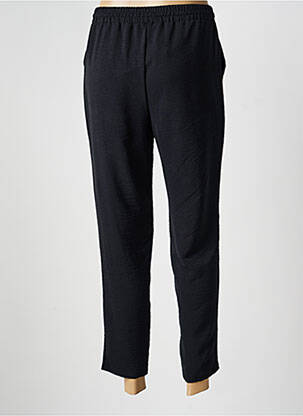 Pantalon 7/8 taille élastique taille normale noir LOURDES CASTILLO femme