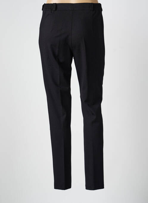 Pantalon slim taille élastique taille haute noir PLURIELLES femme