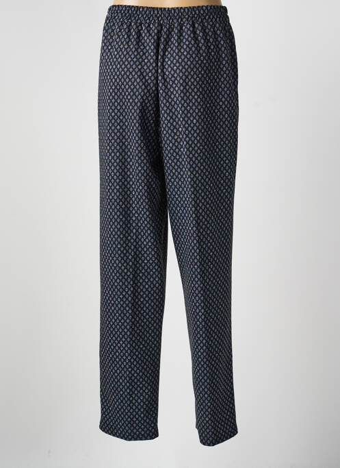 Pantalon droit stretch taille haute noir GEVANA femme