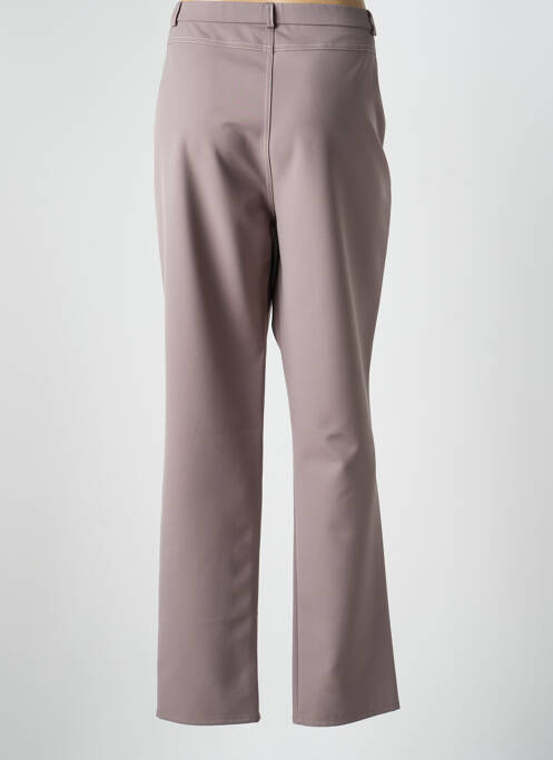 Pantalon slim taille élastique taille normale gris GEVANA femme