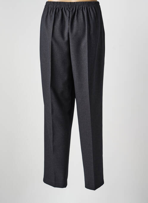 Pantalon droit taille élastique taille normale gris GEVANA femme