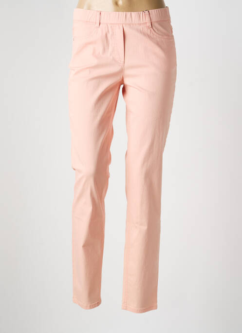 Pantalon slim taille élastique taille normale orange STARK femme