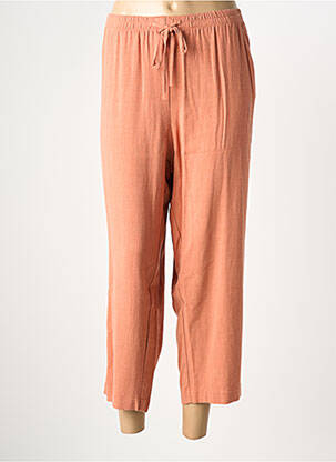 Pantalon 7/8 taille élastique taille normale rose TELMAIL femme