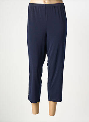 Pantacourt stretch taille normale bleu TELMAIL femme