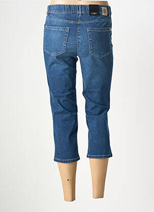 Pantacourt stretch taille normale bleu STARK femme