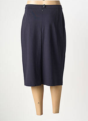 Jupe mi-longue taille normale bleu FRANCE RIVOIRE femme