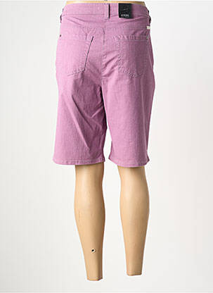 Bermuda coupe droite taille normale violet STARK femme