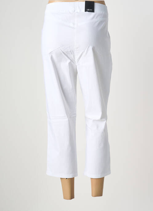 Pantacourt stretch taille normale blanc STARK femme