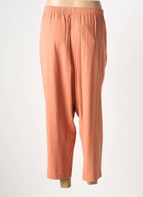 Pantalon 7/8 taille élastique taille normale rose TELMAIL femme