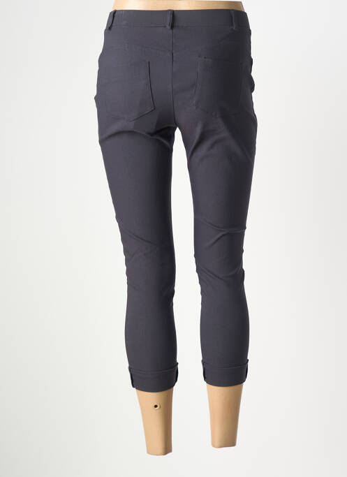 Pantacourt stretch taille normale gris TELMAIL femme