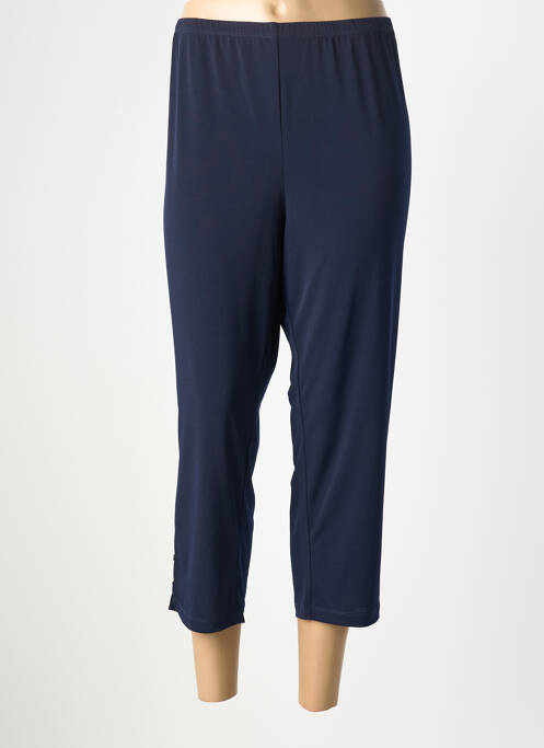 Pantacourt stretch taille normale bleu TELMAIL femme