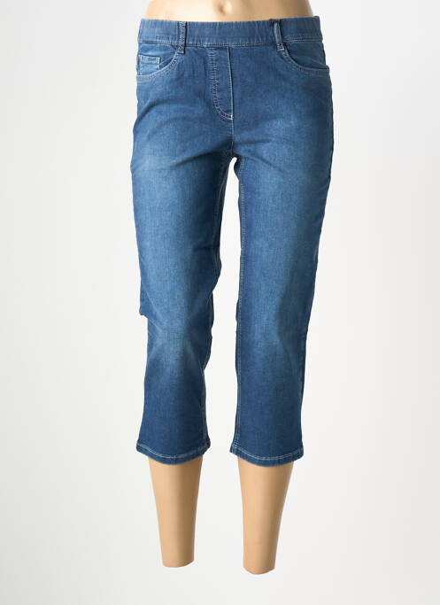Pantacourt stretch taille normale bleu STARK femme