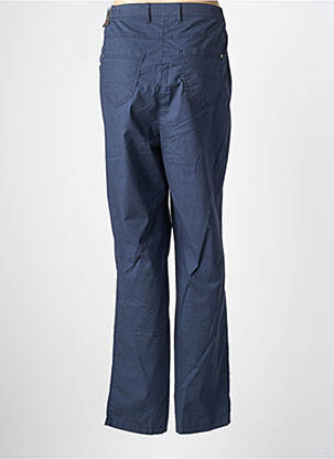 Pantalon droit stretch taille normale bleu TONI femme