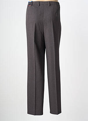 Pantalon droit stretch taille normale gris TONI femme