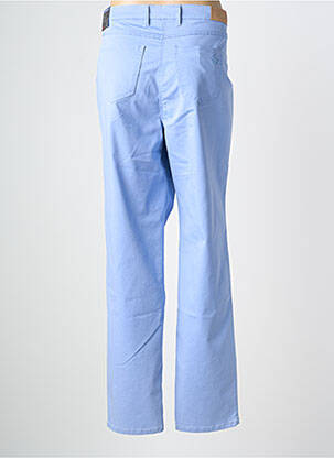 Pantalon droit stretch taille normale bleu TONI femme