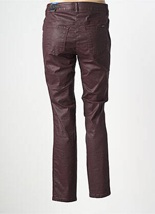 Pantalon slim stretch taille normale violet TONI femme