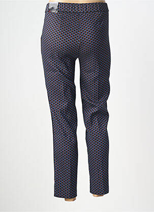 Pantalon 7/8 stretch taille normale bleu TONI femme