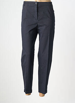 Pantalon 7/8 stretch taille normale bleu TONI femme