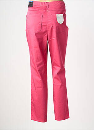 Pantalon 7/8 stretch taille normale rose clair TONI femme