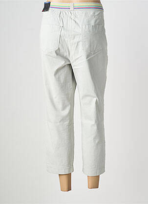 Pantacourt stretch taille normale gris TONI femme