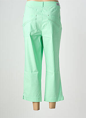 Pantalon 7/8 stretch taille normale vert DIANE LAURY femme