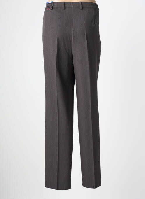 Pantalon droit stretch taille normale gris TONI femme
